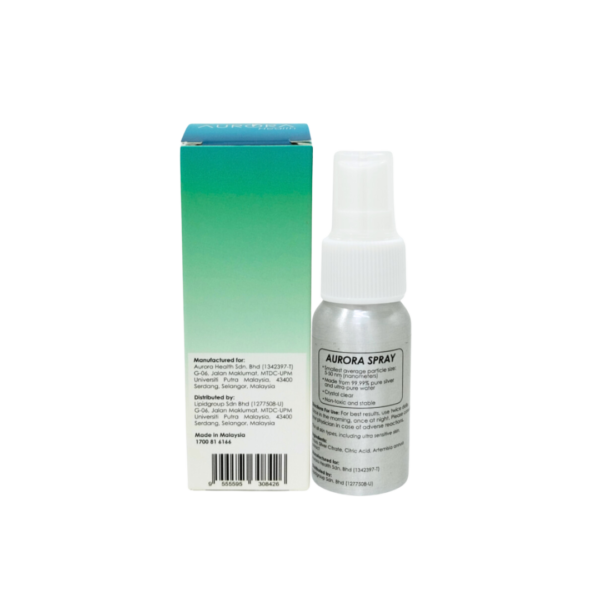 Aurora Silver Skin Spray (30 ml)